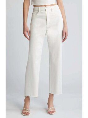 Moussy - White Amherst Wide Straight Jean SIze 30 NWT